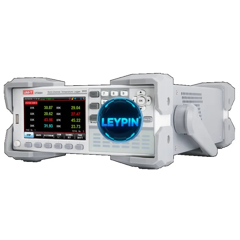 UNI-T Temperature Tester Multi-channel Humidity Acquisition Recorder Thermocouple Thermometer UT3208+ UT3248+ UT3232+   lexso