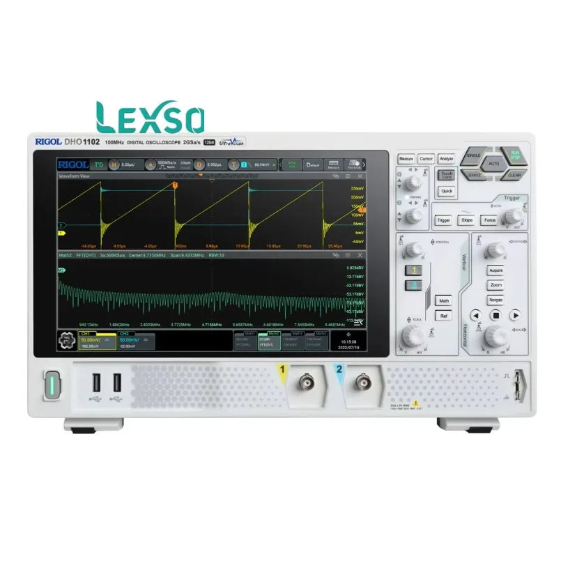 RIGOL DHO1102 Modern High-Clarity Dual-Channel Digital Oscilloscope for Efficient Signal Inspection and Troubleshooting lexso