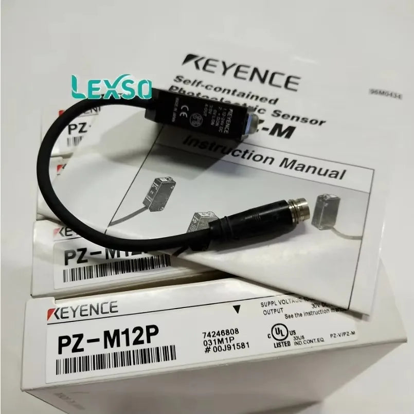 In Stock New Keyence PZ-M12P Photoelectric Sensor Switch PZM12P lexso