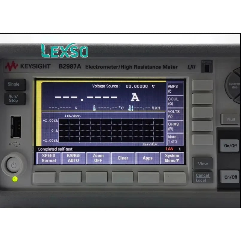 Keysight Used B2987A Electrometer/High Resistance Meter 0.01fA, 1000V (Agilent) Price Negotiable lexso