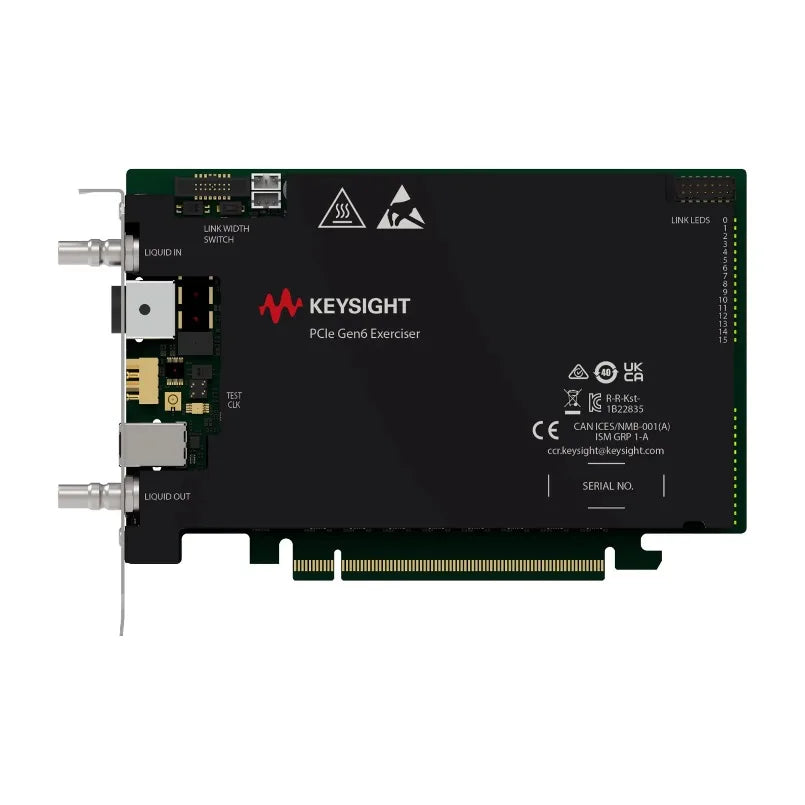 Keysight P5573A PCIe 6.0 Electronic Measuring  Scalable Flow Control Protocol Exerciser Link Training LTSSM Control lexso