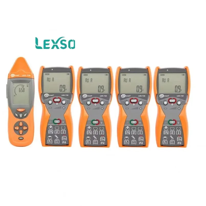 Sonel LKZ-720 Electronic Wire Tracer Kit-  Set for 4-Transmitter Operation  lexso