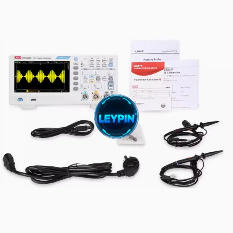 UNI-T UPO1102CS (2 Channel / 100 MHz) - Digital Oscilloscope UPO1202CS 200MHz 1GSa/s 56Mpts 500000wfms/s     lexso