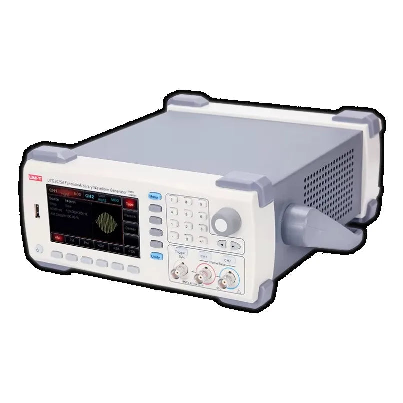 UTG2025A Industrial Precision Arbitrary Waveform Generator 125MSa/s  Maximum Sampling Rate 25MHz Dual-Channel Function Generator lexso