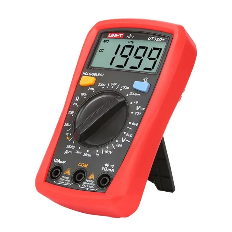 UT33D+ Smart Digital Multimeter Tester for Electronics Mobile Phone Repair Tools Good Price Unit Multimeter UT33D Digital Meter lexso
