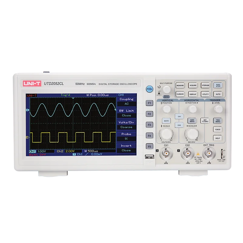 UNI-T UTD2052CL Oscilloscope Uni t Digital Storage Oscilloscope Current Probe Oscilloscope lexso