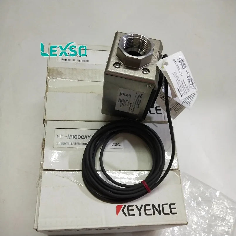 Keyence FD-M100CAY Industrial Liquid Flow Transmitter 4-20mA Output lexso