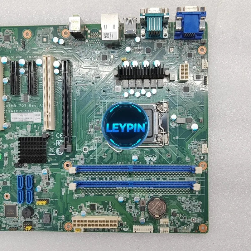 Advantech AIMB707 Industrial Motherboard LGA1200 Intel 10th DDR4 64G Dual LAN ATX Industrial Mainboard for Industrial    ytdi