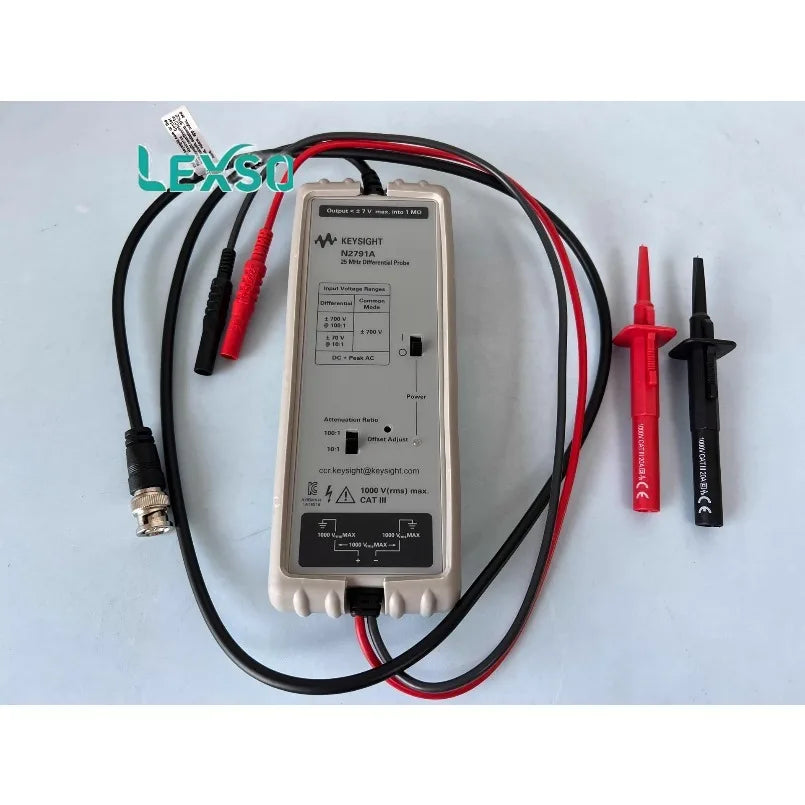 Keysight N2791A Oscilloscope High-Voltage Differential Probe for N2790A N2891A 2805 2804A Models    lexso