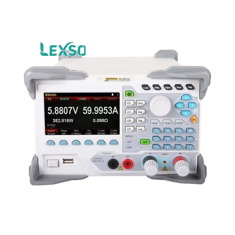 RIGOL DL3021A Single-Channel Programmable DC Electronic Load for Measurement High Precision 30kHz Sample Rate r Warranty lexso