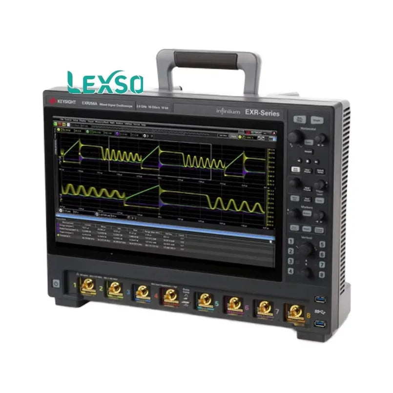 Keysight Technology Digital Oscilloscope EXR258A Similar Models Including EXR254A EXR204A EXR207A lexso