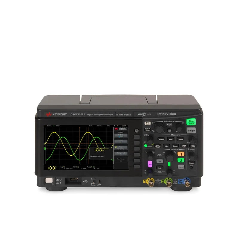 Keysight DSOX1202A 2-Channel Digital Oscilloscope with 70/100/200MHz Bandwidth