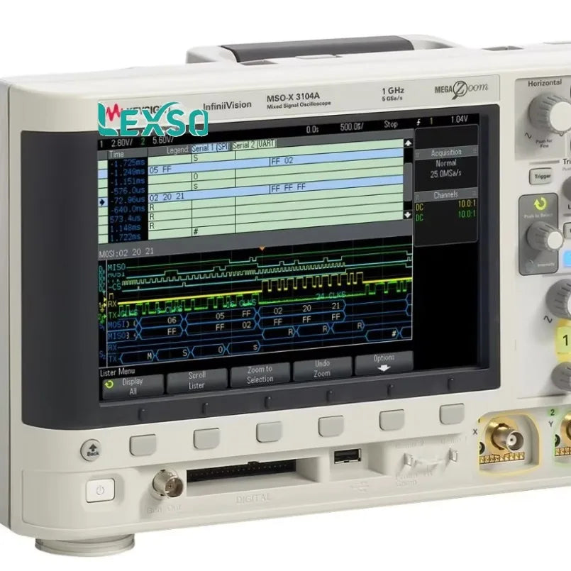 Keysight Msox3104A Msox3102A Msox3054A Msox3052A Oscilloscopes Msox30 Series lexso