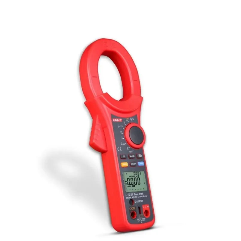 UNI-T UT221 Handheld AC DC 2000A Digital Clamp Meter True RMS Ammeter Resistor Frequency Diode Test Current Measuring Meter lexso