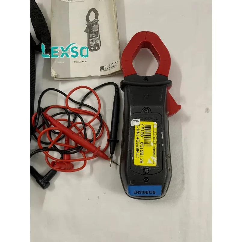 Chauvin Arnoux F205 Digital Current Clamp CAT III 1000 V, CAT IV 600 V Display (Counts): 6000    lexso