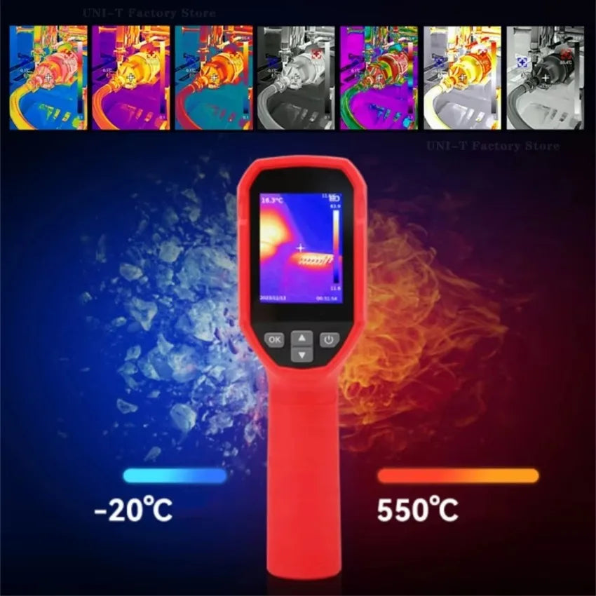 UNI-T UTi160S Thermal Imager Infrared Resolution 160x120 Thermal Imaging with Laser PC Software IR Thermographic Camera LS    ytdi