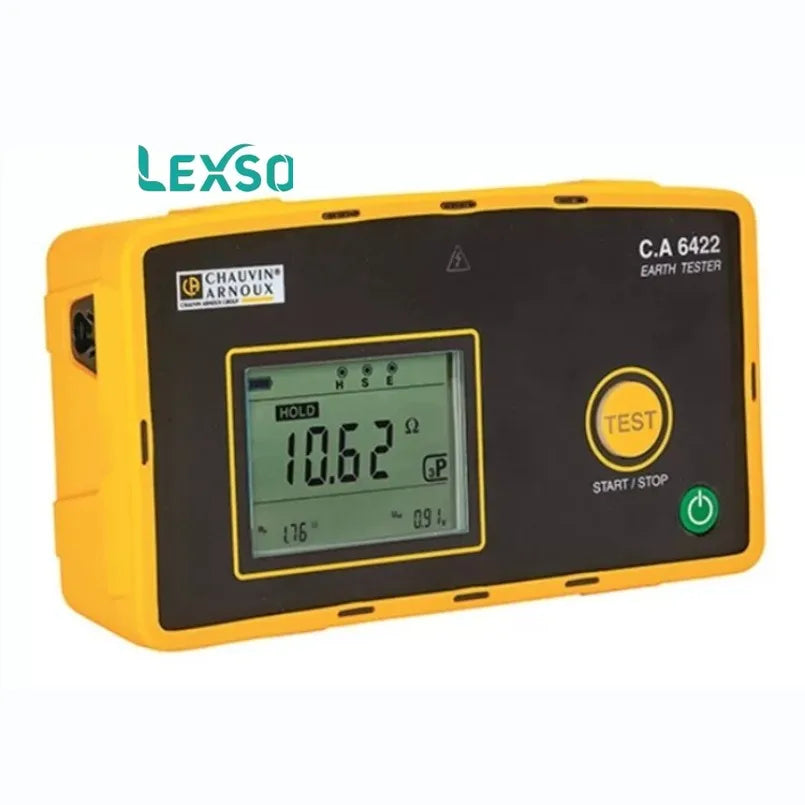 Chauvin Arnoux C.A 6424 Earth &Meter   Ground Resistance Tester, 50 k cat iv 600v   lexso