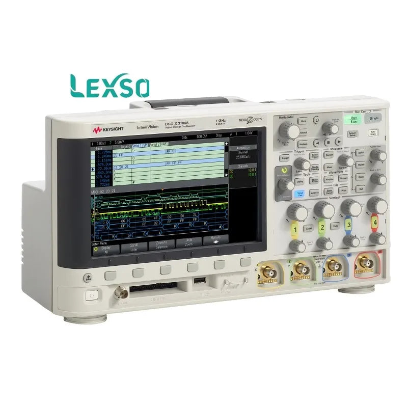 Keysight DSOX3102A Oscilloscope: 1 GHz, 2 Analog Channels lexso