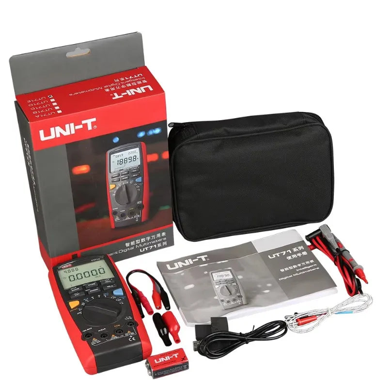 UNI-T UT71E Ac Dc Best Multimeter Digital Low Price Digital Multimeter Smart Multimeter lexso