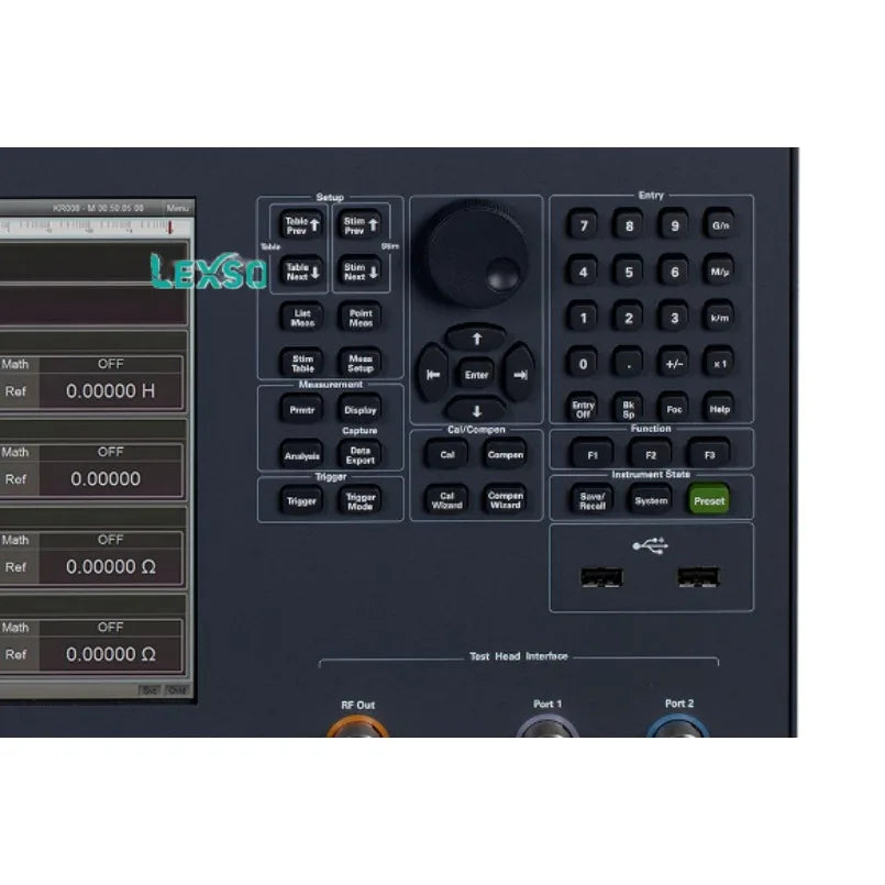 Keysight E4982A LCR Meter, 1 MHz to 300 MHz , 500 MHz ,1 GHz, 3 GHz Wide Impedance Measurements Range    lexso