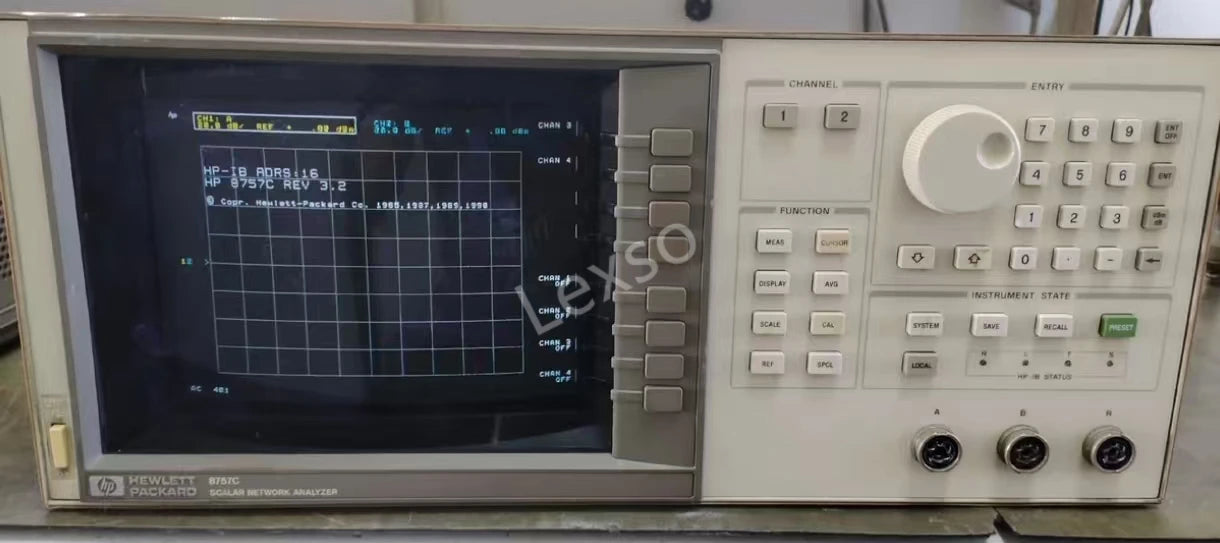 Used HP / Agilent 8757C 0.01 GHz to 100 GHz Scalar Network Analyzer    ytdi