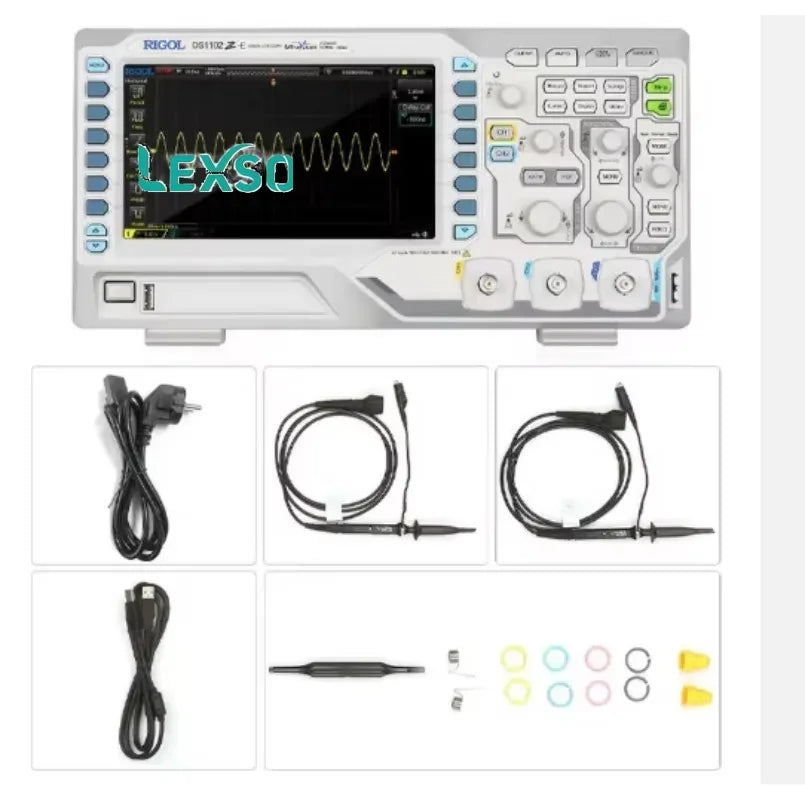 Rigol DS1202Z-E Digital Oscilloscope 2 Channels 1GSa/s Digital Fluorescent Display lexso