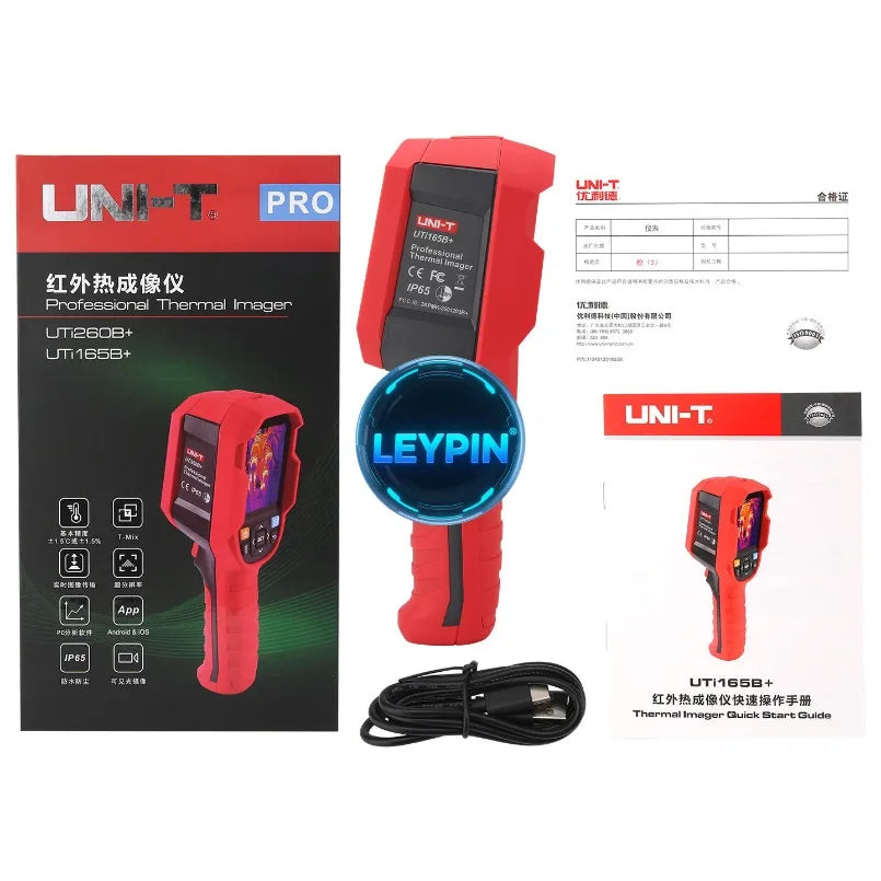 Uni-t UTi165B+ Infrared Thermal Imager with 160x120 Thermal Image <50mk Sensitivity 320x240 Display     lexso