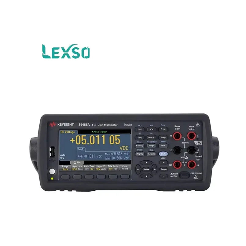 Keysight Model 34465A High-Precision Six-Digit Half Digital Multimeter 1000V 0.1 Accuracy IP67 Protection Testing lexso