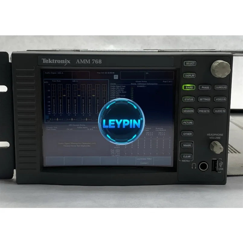 Tektronix AMM768 AMM-768 Audio Multi-channel Monitor *Options DS    ytdi