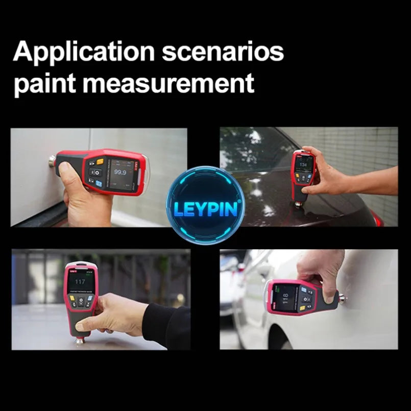 UNI-T UT343E Digital Car Paint Thickness Gauge 2000 Coating Meter Paint Tester with for Bluetooth Flashlight     lexso
