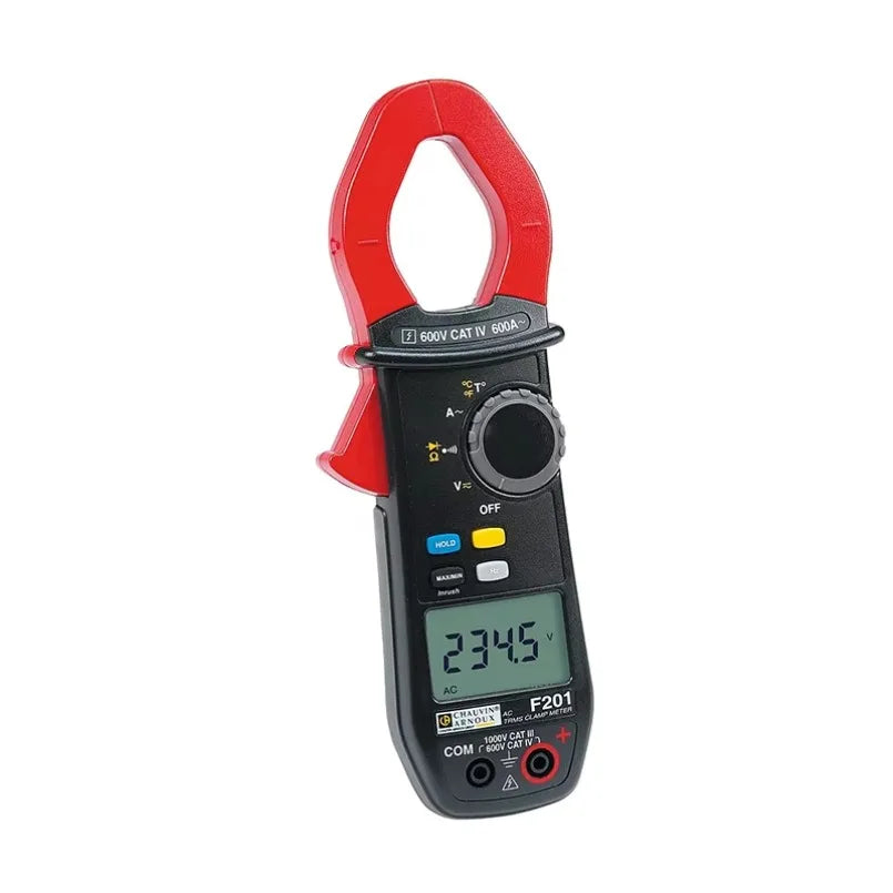 Original Chauvin Arnoux F203 Digital Current Clamp CAT III 1000 V, CAT IV 600 V Display (Counts): 6000    lexso