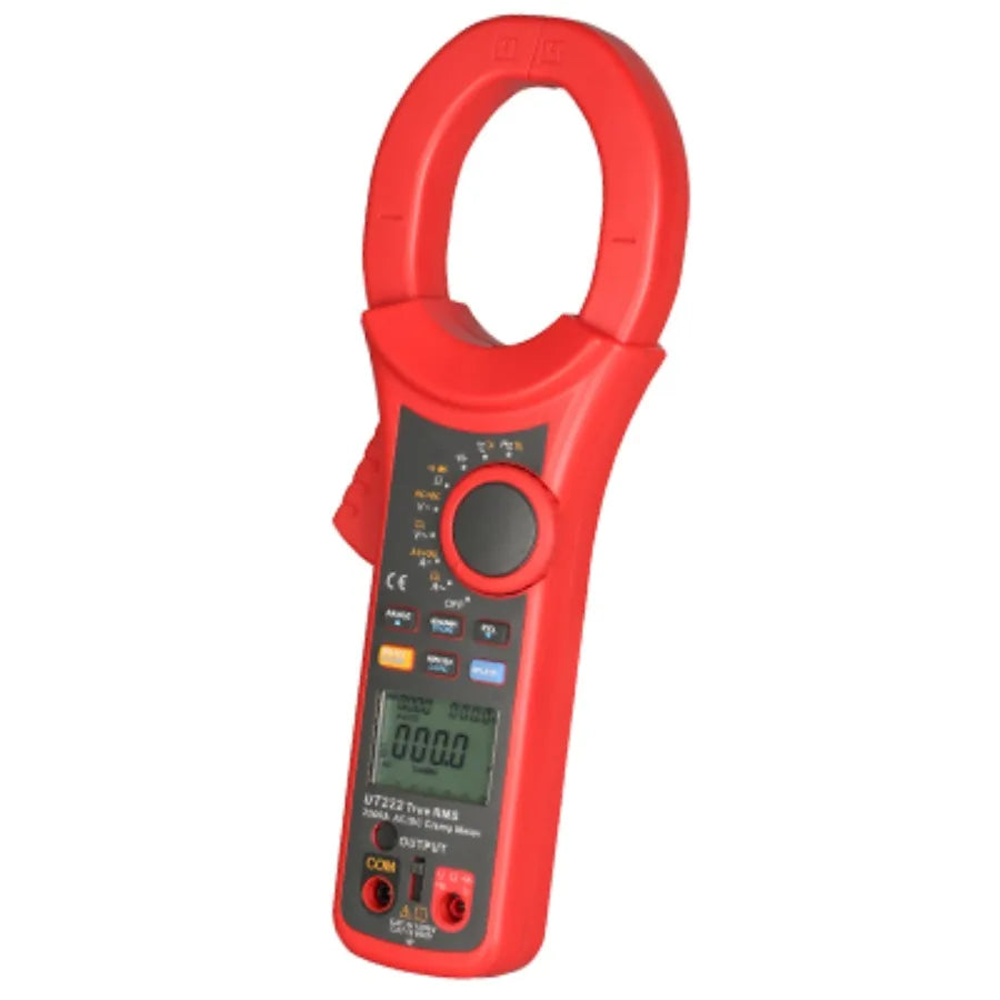 UNI-T UT222 Digital Clamp Meter 6600 Count Auto Range True RMS Ammeter with Frequency Temperature Diode Resistor Measurement    ytdi