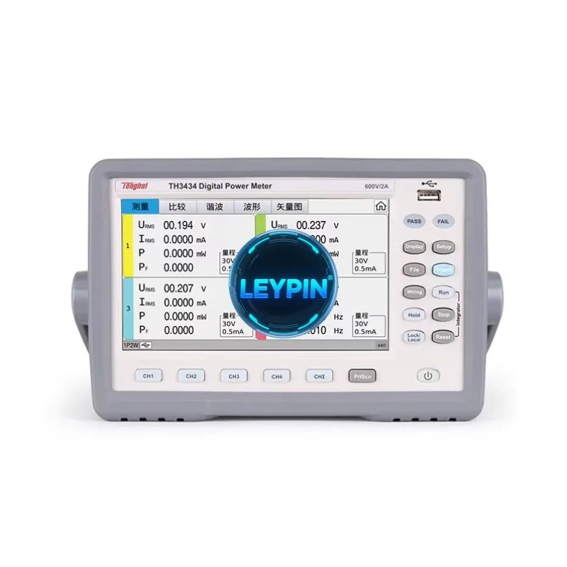 Tonghui TH3434  Multi-channel Digital Power Meter With 4 Channels    ytdi
