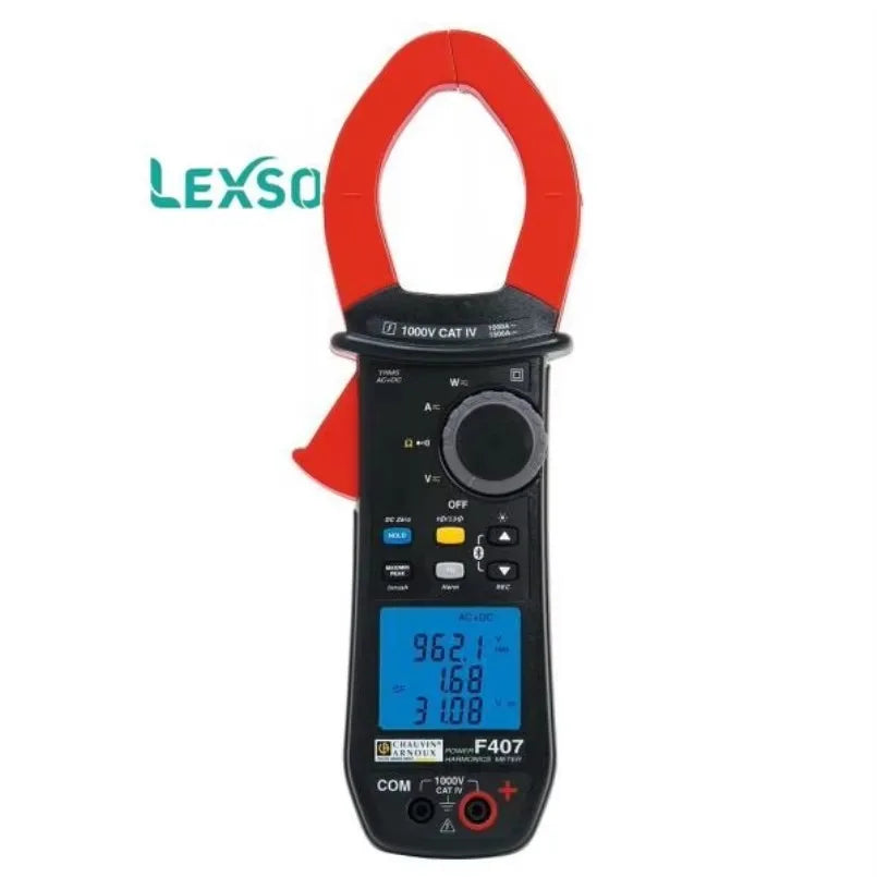 Chauvin Arnoux F407 1000 a Clamp Meter Power and Harmonics Multimeter    lexso