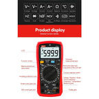 UNI-T UT890C AC DC 20A 1000V 6000 Counts RMS Digital Multimeters LCD Display Voltage Current Resistance Multimeter Digital lexso