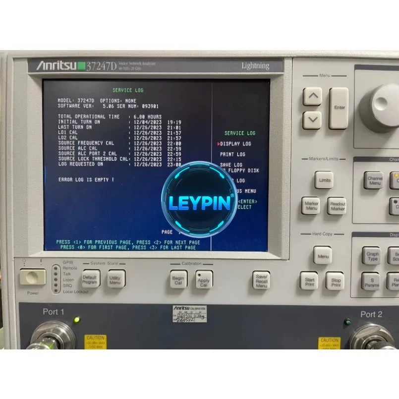 Anritsu 37247D 40 MHz-20 GHz Vector Network Analyzer Portable Vna    ytdi