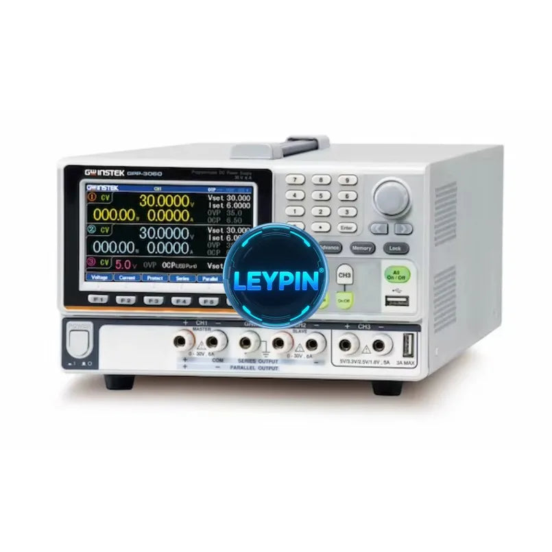 GW Instek GPP-3060 DC Power Supply 30V 6A 385W Serial Parallel Tracking Low Ripple Multi Interface Control     lexso