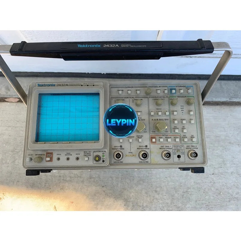 Calibrated Tektronix 2432A Oscilloscope 300MHz 2CH   ytdi