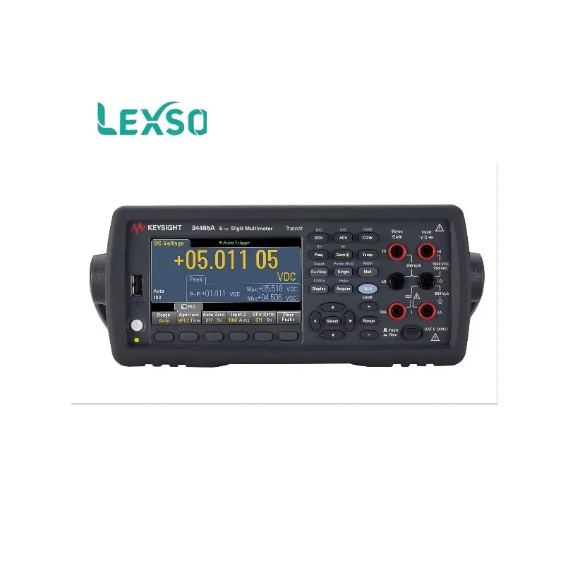 Keysight 34465A Digital Multimeter Six-and-a-half-digit Basic Truevolt 1uA range and pA resolution lexso