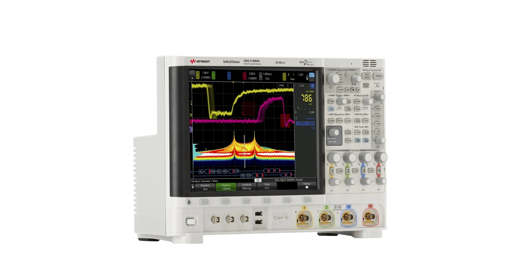 TTLTES KEYSIGHT DSOX6004A Oscilloscope 1 GHz 4 Analog Channels 20 GSa/s Sample Rate