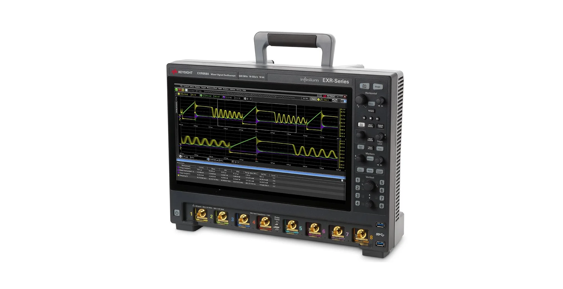 TTLTES Keysight EXR058A/EXRO54A Infiniium 500 MHz 8-Channel Oscilloscope