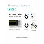 Siglent Four Channel Digital Oscilloscope SDS2074/2104/2204/2354/2504X Plus  lexso