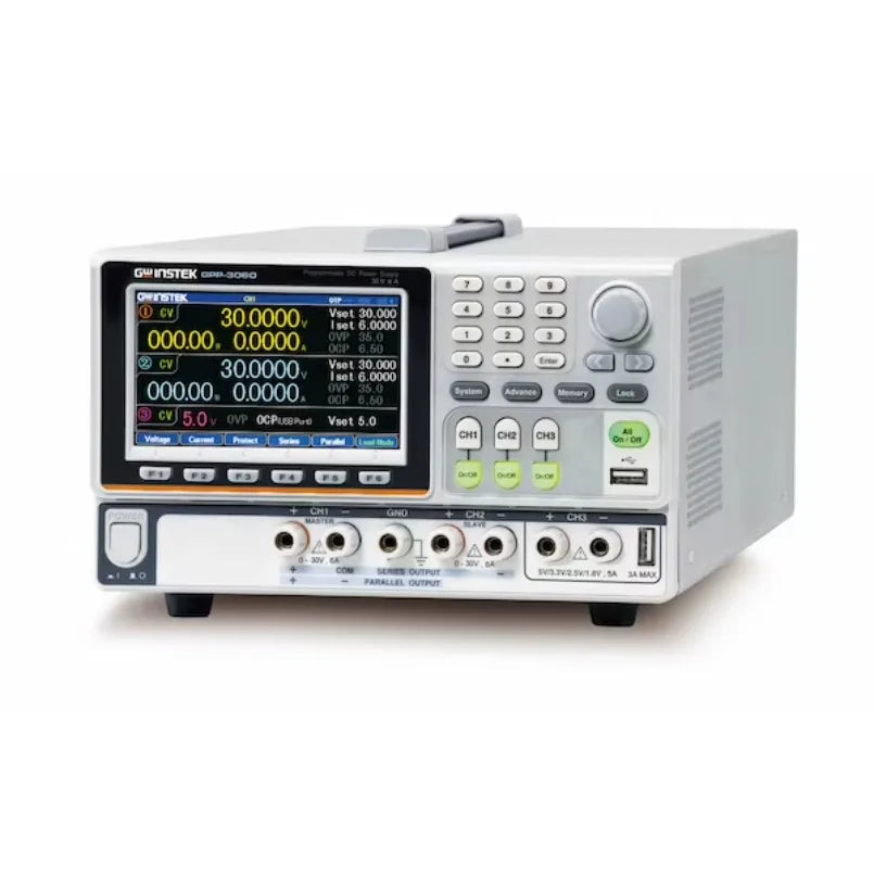 GW Instek GPP-3060 DC Power Supply 30V 6A 385W Serial Parallel Tracking Low Ripple Multi Interface Control  lexso
