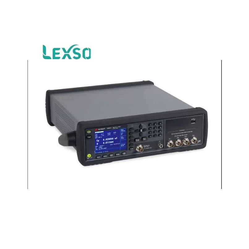 Keysight E4981A Capacitance Meter High Speed Measurement:2.3Ms (1MHz), 3.0Ms (1KHz), 11.0Ms (120Hz) 256 CH Correction    lexso