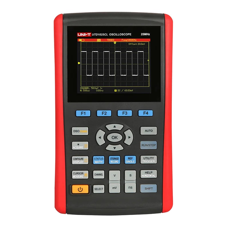 Uni-T Utd1025Cl Professional Handheld Precision Digital Storage Oscilloscope 25Mhz Storage Portable Oscilloscope Multimeter lexso