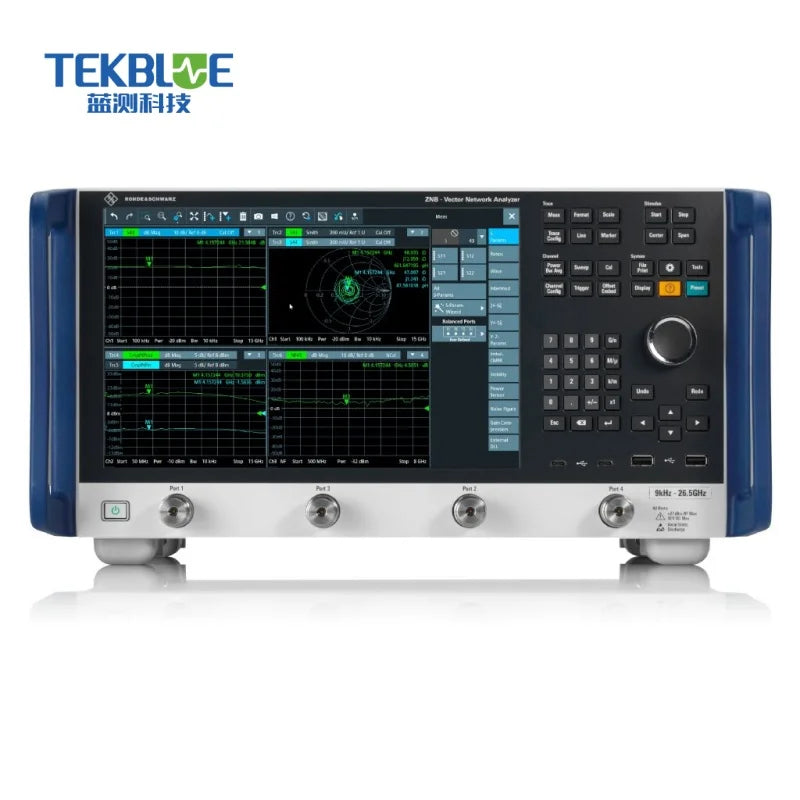 Rohde&Schwarz ZNB8 Vector Network Analyzer with a Frequency Range of 9 KHz-8GHz