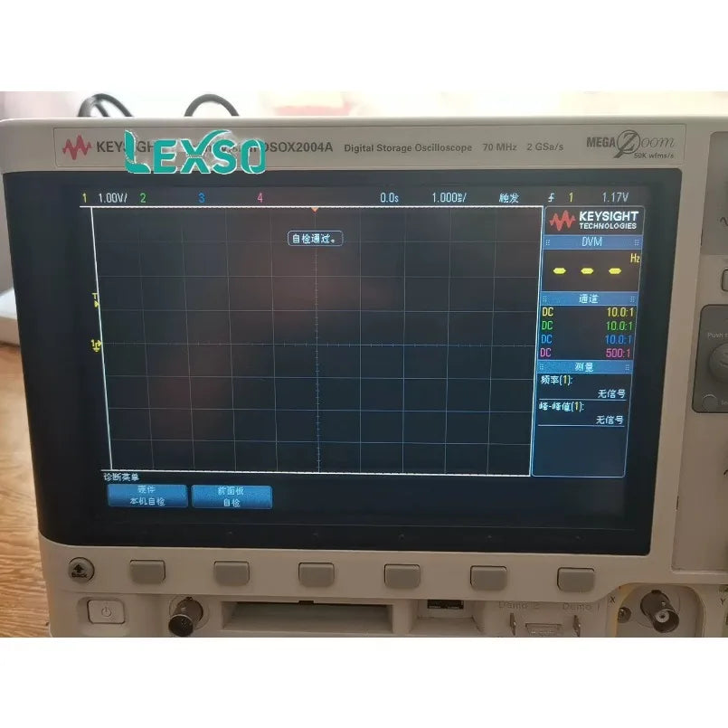 Keysight InfiniiVision 2000 X Series DSOX2004A Oscilloscope,70 MHz,4 Analog Channels - Get a Discount    lexso