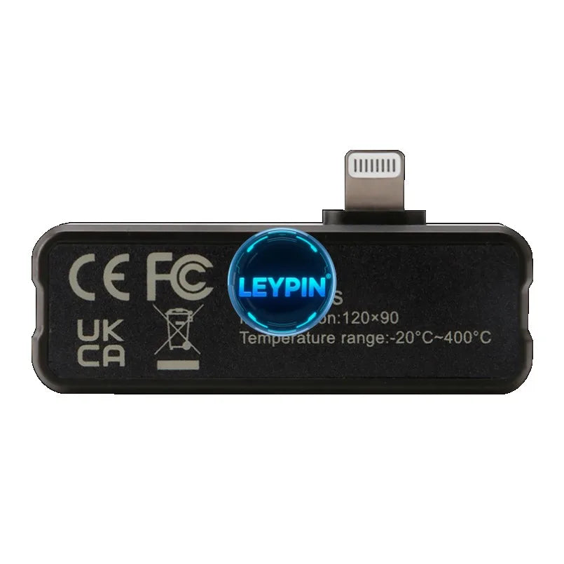 UNI-T UTi120MS iPhone / UTi120M Android Smartphone Thermal Camera Module -20  to 400  IR Resolution 120*90     lexso
