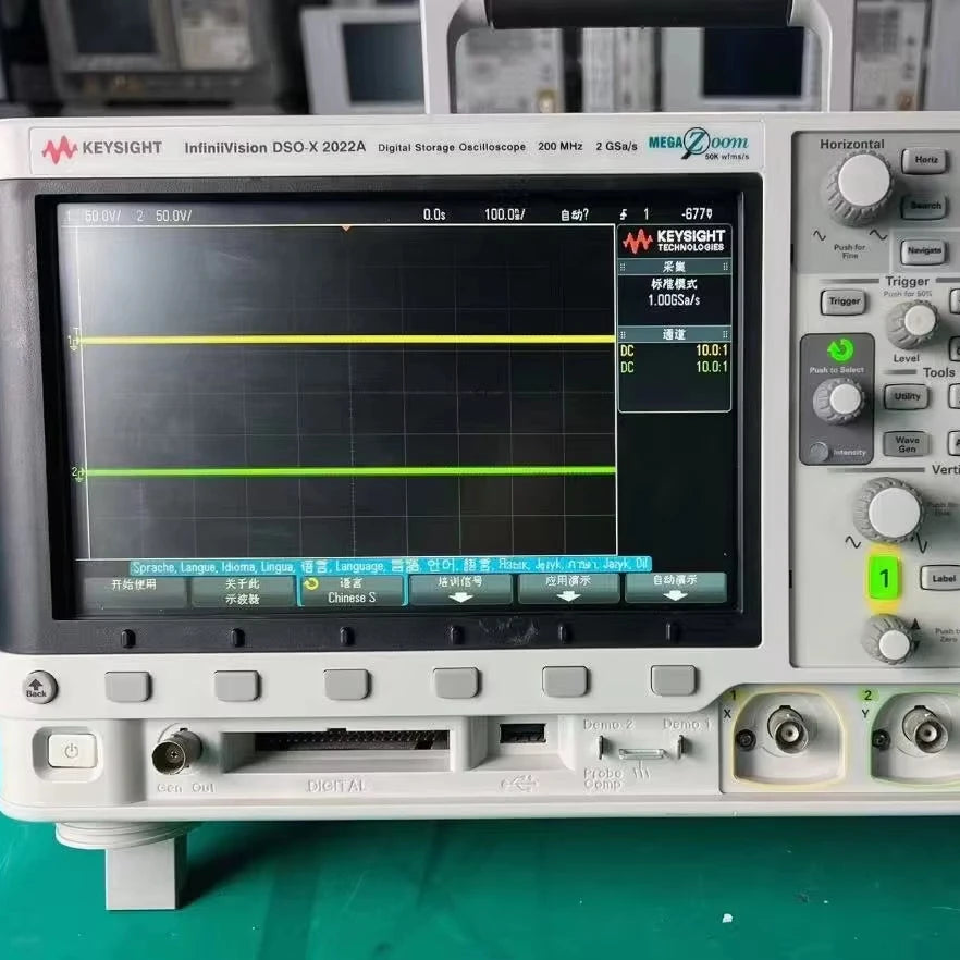 KEYSIGHT DSOX2022A Oscilloscope: 200 MHz, 2 Analog Channels