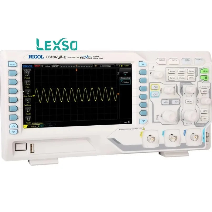 RIGOL DS1202Z-E Enhanced High-Bandwidth Dual-Channel Digital Oscilloscope for Fast and Reliable Signal Analysis lexso